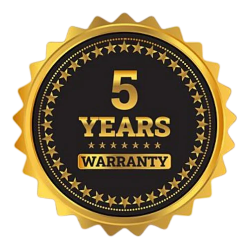 🎁 Extended 5 years warranty (100% off)